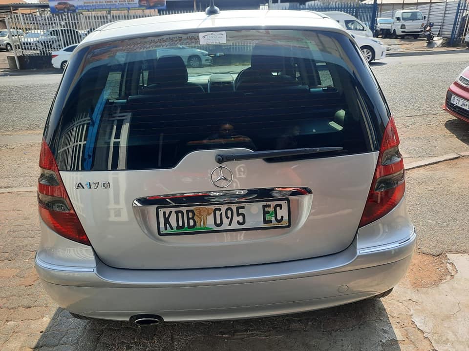 2008 Mercedes Benz A170 Hatchback Automatic with a leather seat and Service book and spare key
