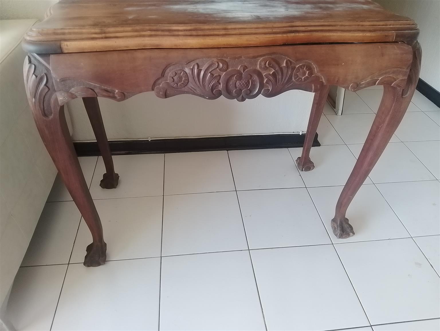 Antic Simon Van Der Stel side cupboard and Console