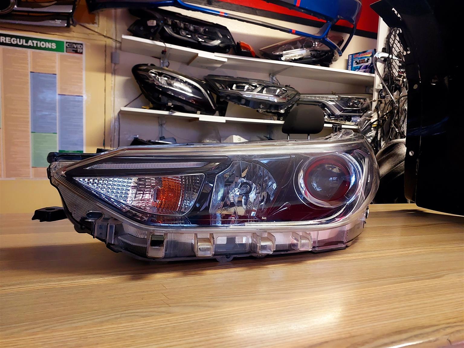 Toyota yaris deals led headlights