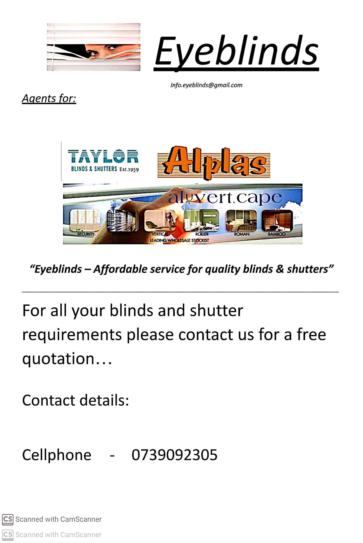 We specialize in the supply and installation of the highest quality window blind