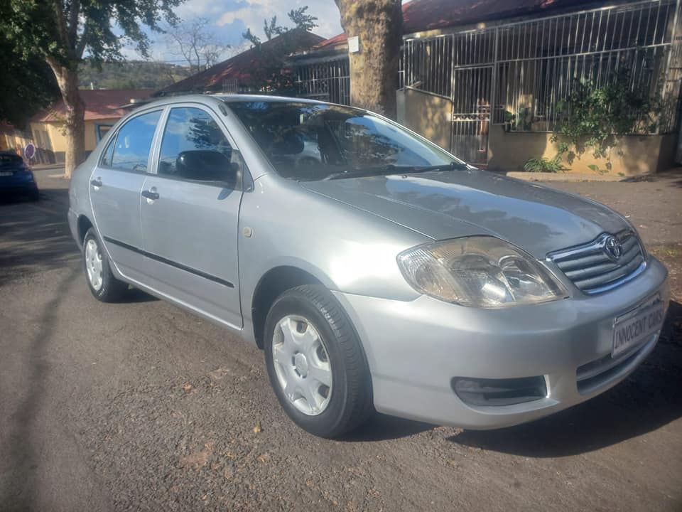2003 TOYOTA COROLLA 1.4 PETROL, MANUAL, SILVER COLOR, MILEAGE 92000KMS
