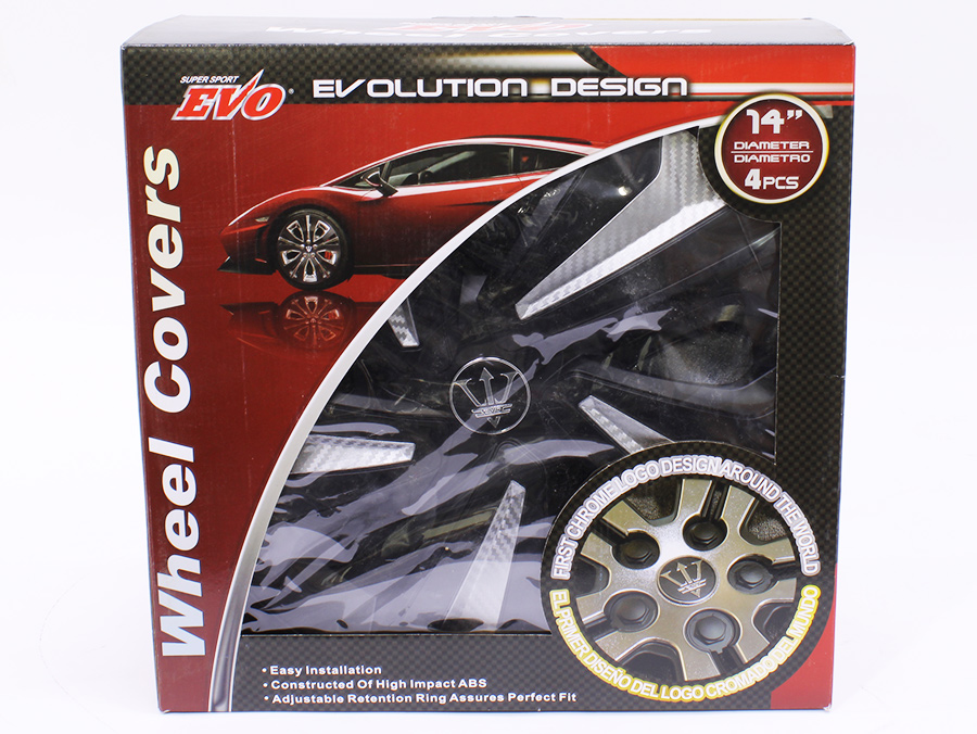 14″ Universal Wheel Hub Cap Set of 4
