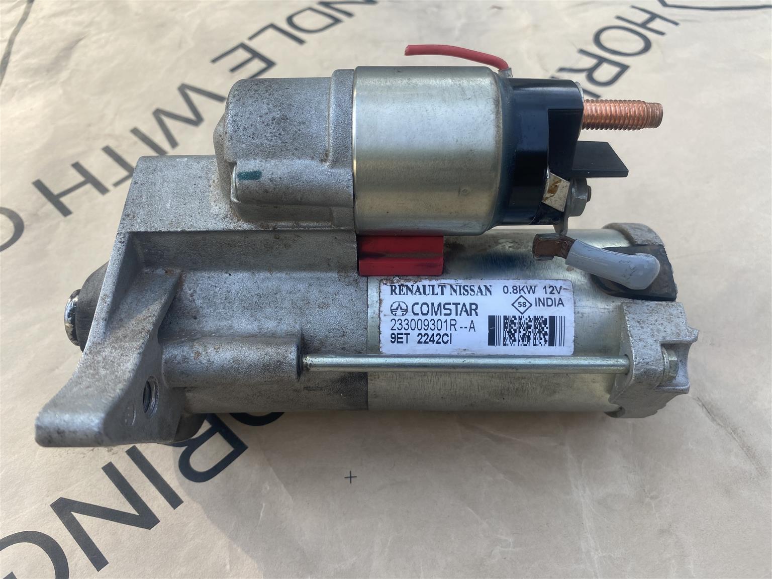 2023 RENAULT TRIBER STARTER MOTOR FOR SALE. IN PRISTINE CONDITION - Private Seller