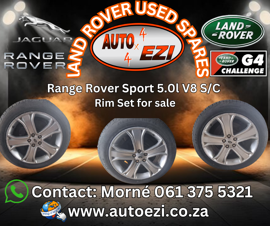 Range Rover Sport 5.0 V8 S/C Rim Set for sale Range Rover Sport 5.0 V8 S/C Rim Set for sale