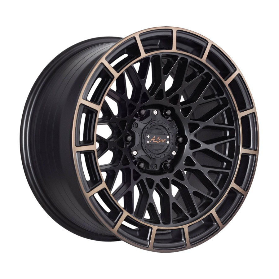 17″ A-Line Delta 6/139 Stealth Black TNT Armour Heavy-Duty Alloy Wheels