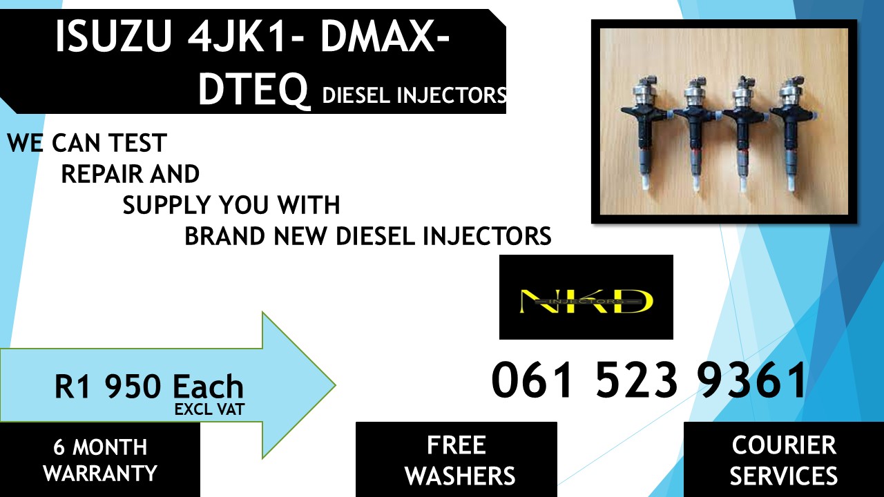 Diesel injectors for ISUZU for sale with test reports - Private Seller Diesel injectors for ISUZU for sale with test reports - Private Seller