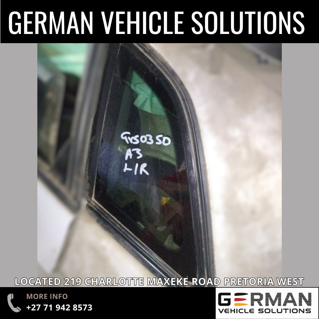 2013 Audi A3 quarter glass rear for sale used - Private Seller