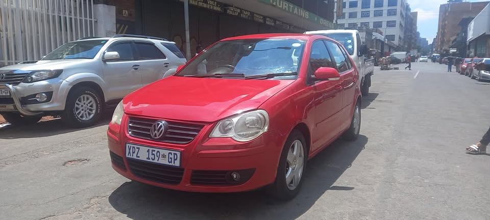 2007 VW POLO BUGJWA 2.0 HIGHLINE PETROL, MANUAL, RED COLOUR,