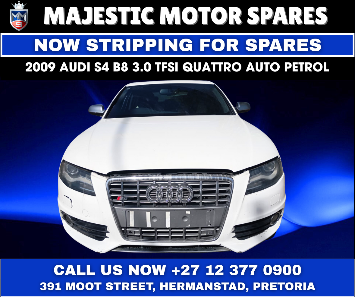 2009 Audi S4 B8 3.0 TFSI Quattro Auto – Stripping for Spares - Private Seller