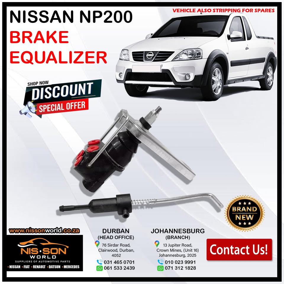 NISSAN NP200 BRAKE EQUALIZER - Private Seller