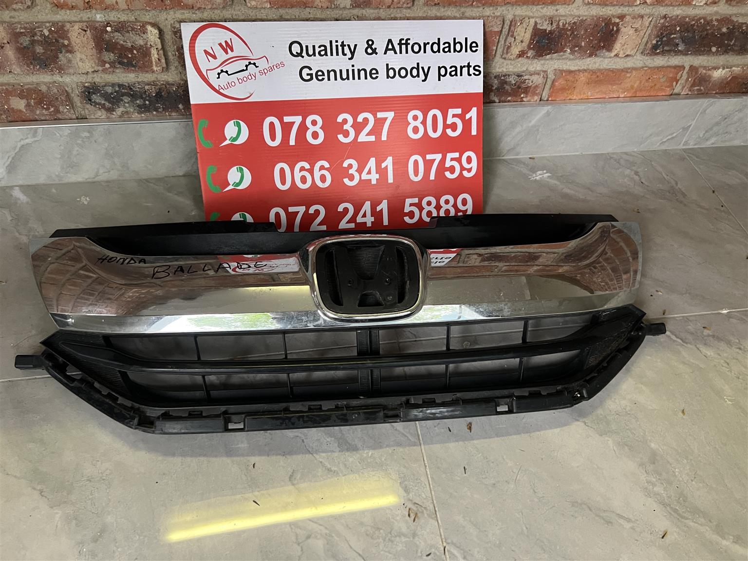 Honda Balade main grill - Private Seller Honda Balade main grill - Private Seller