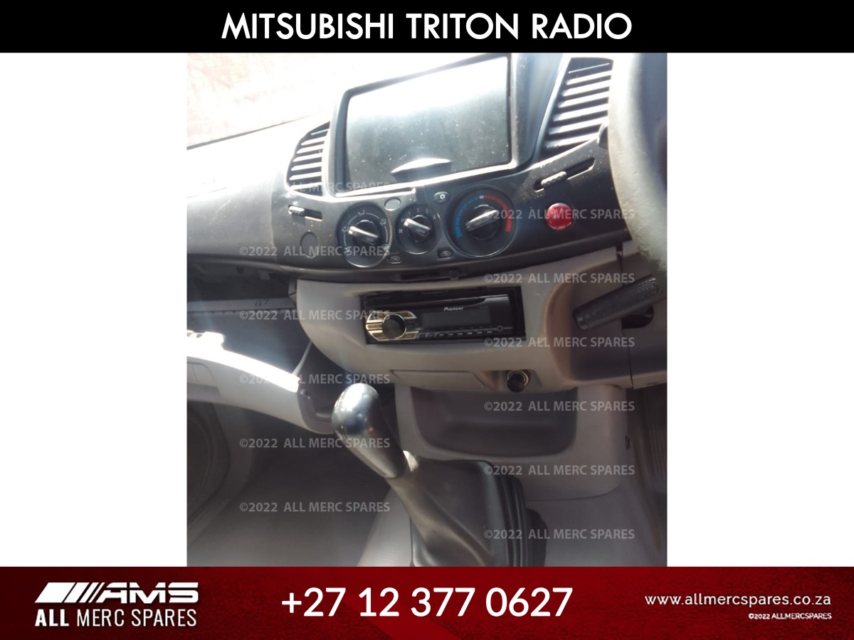 USED MITSUBISHI TRITON RADIO - Private Seller USED MITSUBISHI TRITON RADIO - Private Seller