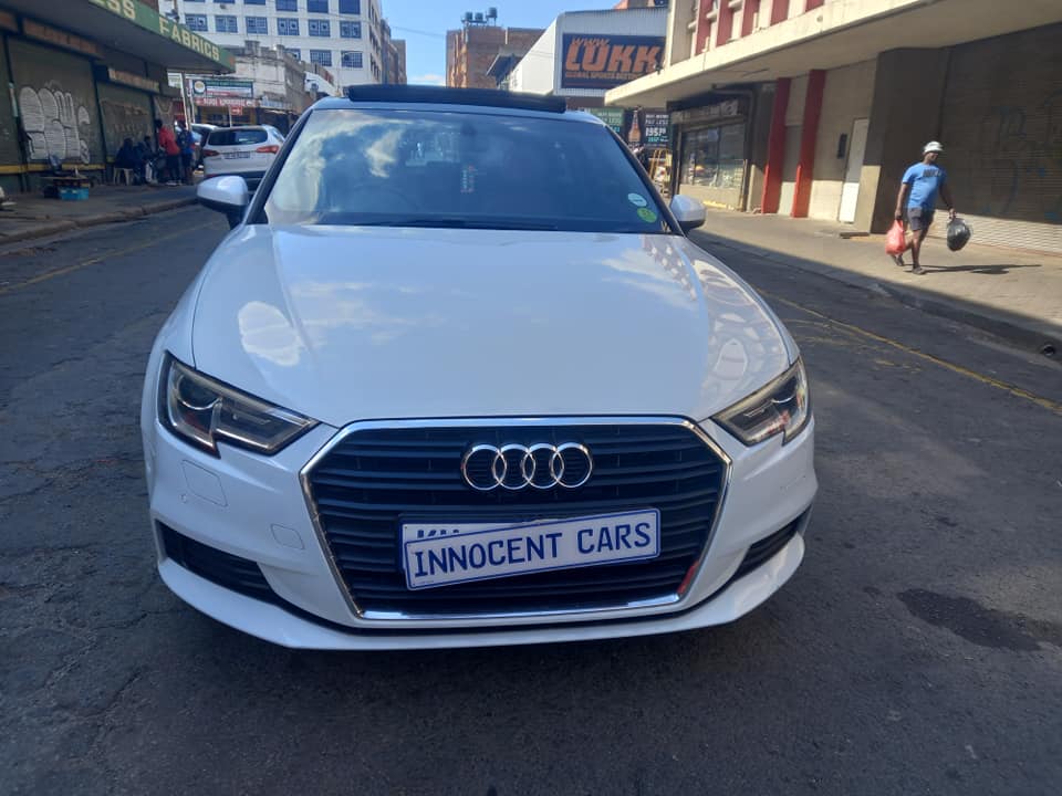 2017 AUDI A3 3DOOR SPORT BACK 1.0 TFSI AUTOMATIC PETROL, MILEAGE 129000KM, COLOUR WHITE