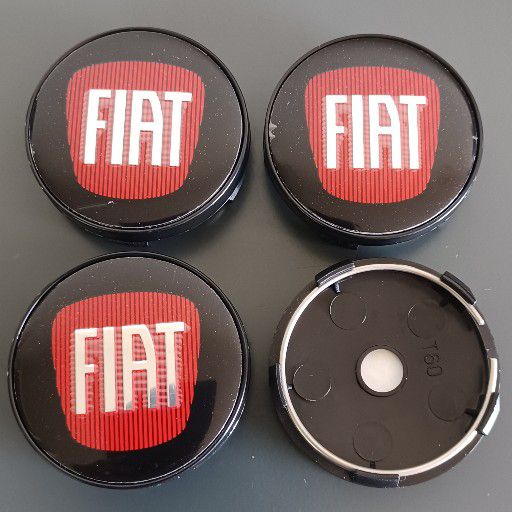 FIAT 60mm Wheel rim centre caps emblems