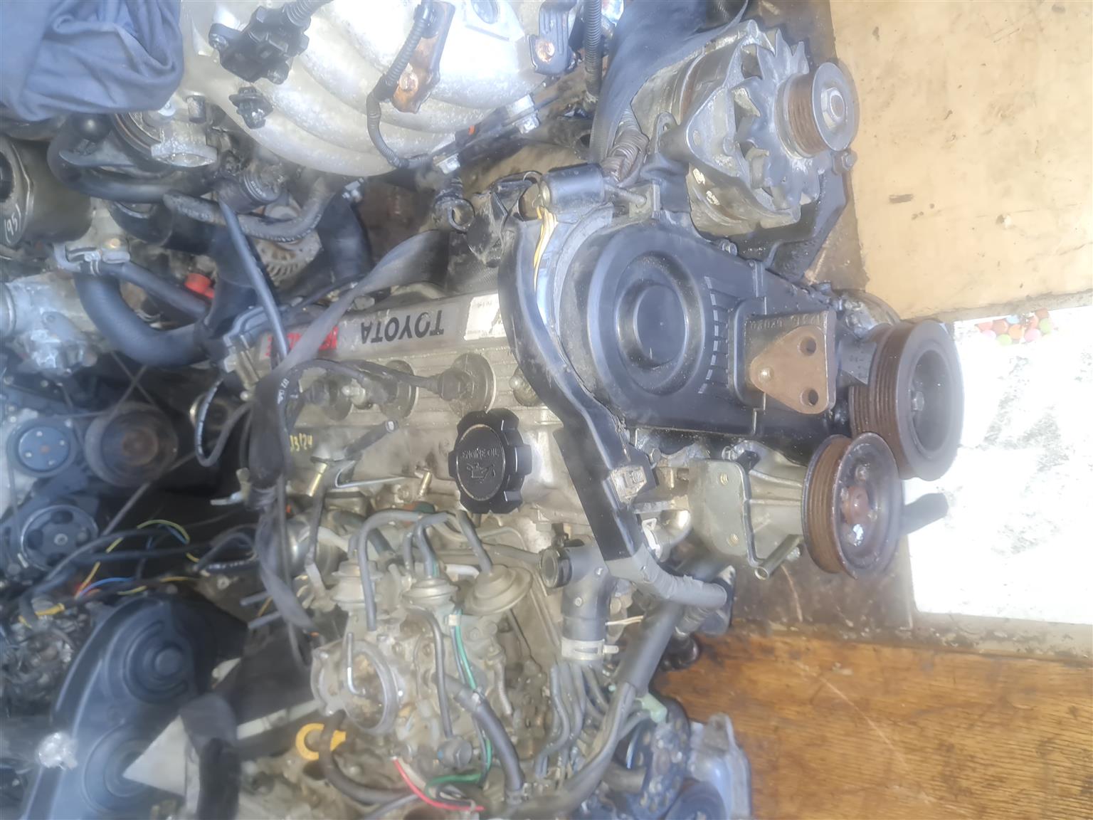 Toyota 4A 16 valve carb type complete engine for sale. - Private Seller