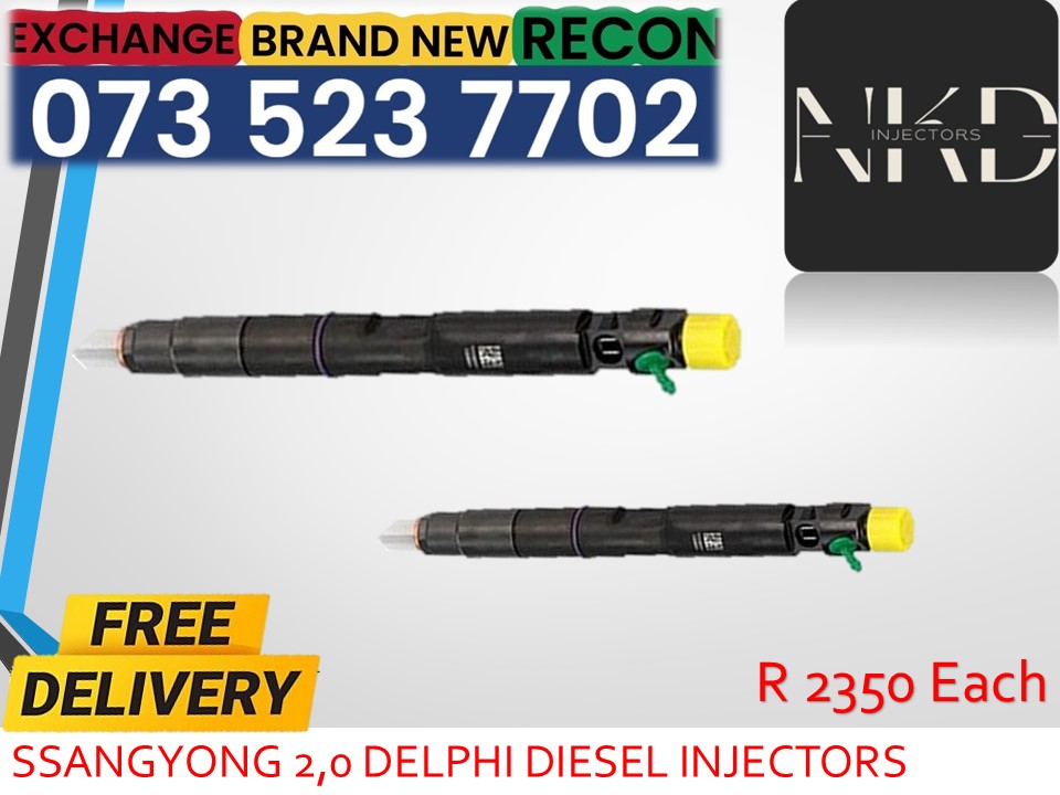 Ssangyong 2.0L Delphi Diesel injectors - Private Seller Ssangyong 2.0L Delphi Diesel injectors - Private Seller