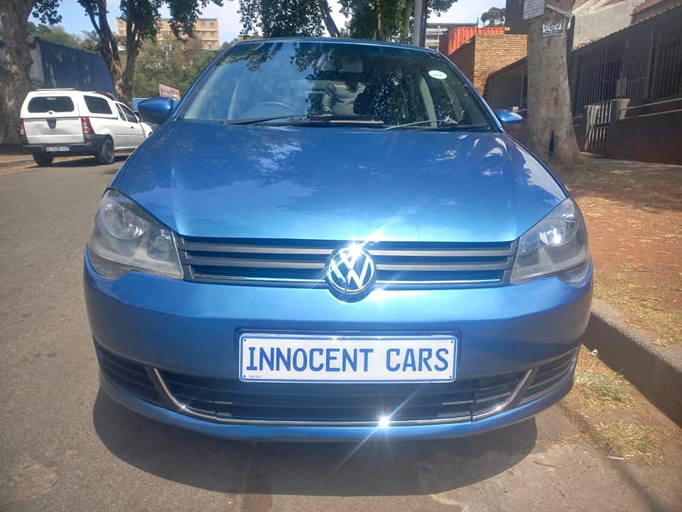 2016 VW POLO VIVO HATCHBACK 1.6 PETROL, MANUAL, BLUE COLOR