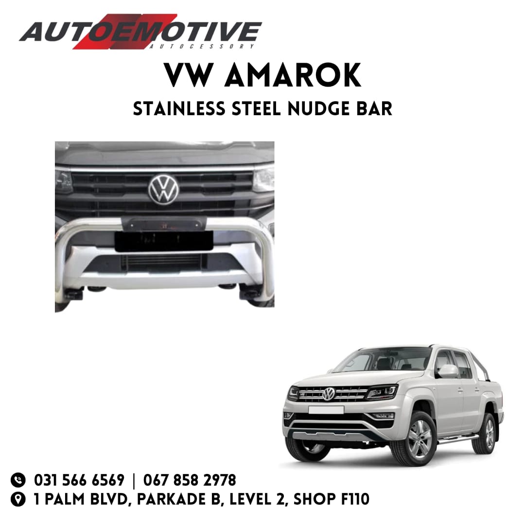 Volkswagen Amarok | Nudge Bar Stainless Steel | Supplied and Fitted - Umhlanga - Private Seller Volkswagen Amarok | Nudge Bar Stainless Steel | Supplied and Fitted - Umhlanga - Private Seller