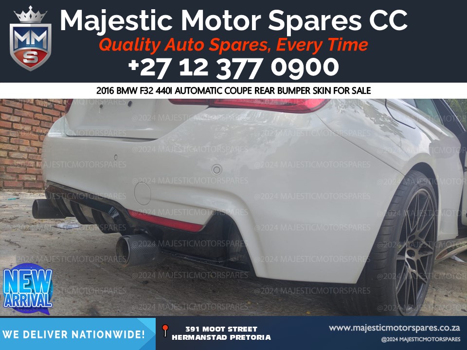 Rear Bumper Skin for BMW F32 440i Coupe – Quality Replacement