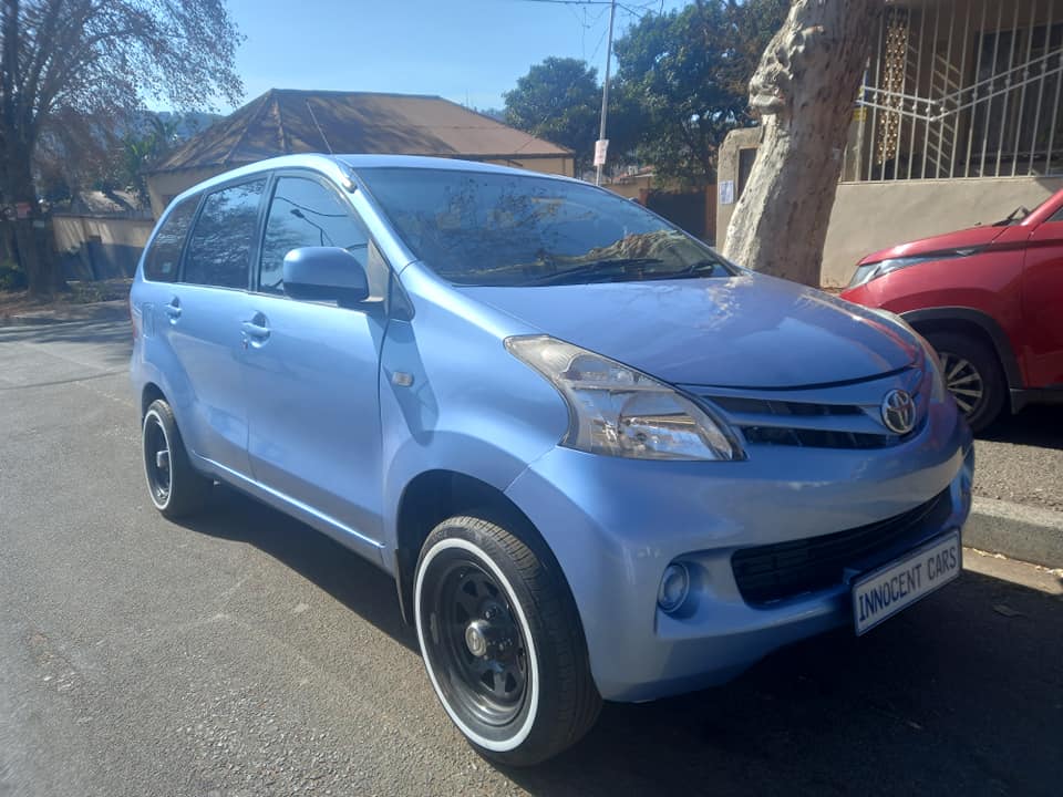 2013 TOYOTA AVANZA 1.5 SX PETROL, MANUAL, BLUE COLOR, MILEAGE