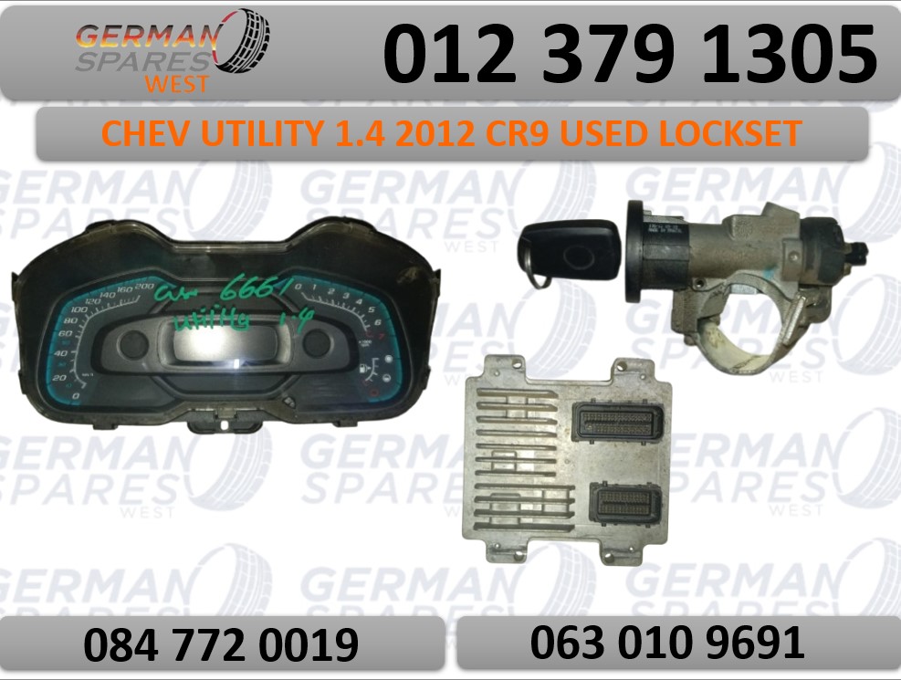 CHEV UTILITY 1.4 2012 USED LOCKSET FOR SALE - Private Seller