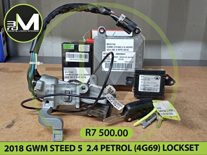 2018 GWM STEED 5 2.4 PETROL (4G69) LOCKSET R - Private Seller 2018 GWM STEED 5 2.4 PETROL (4G69) LOCKSET R - Private Seller