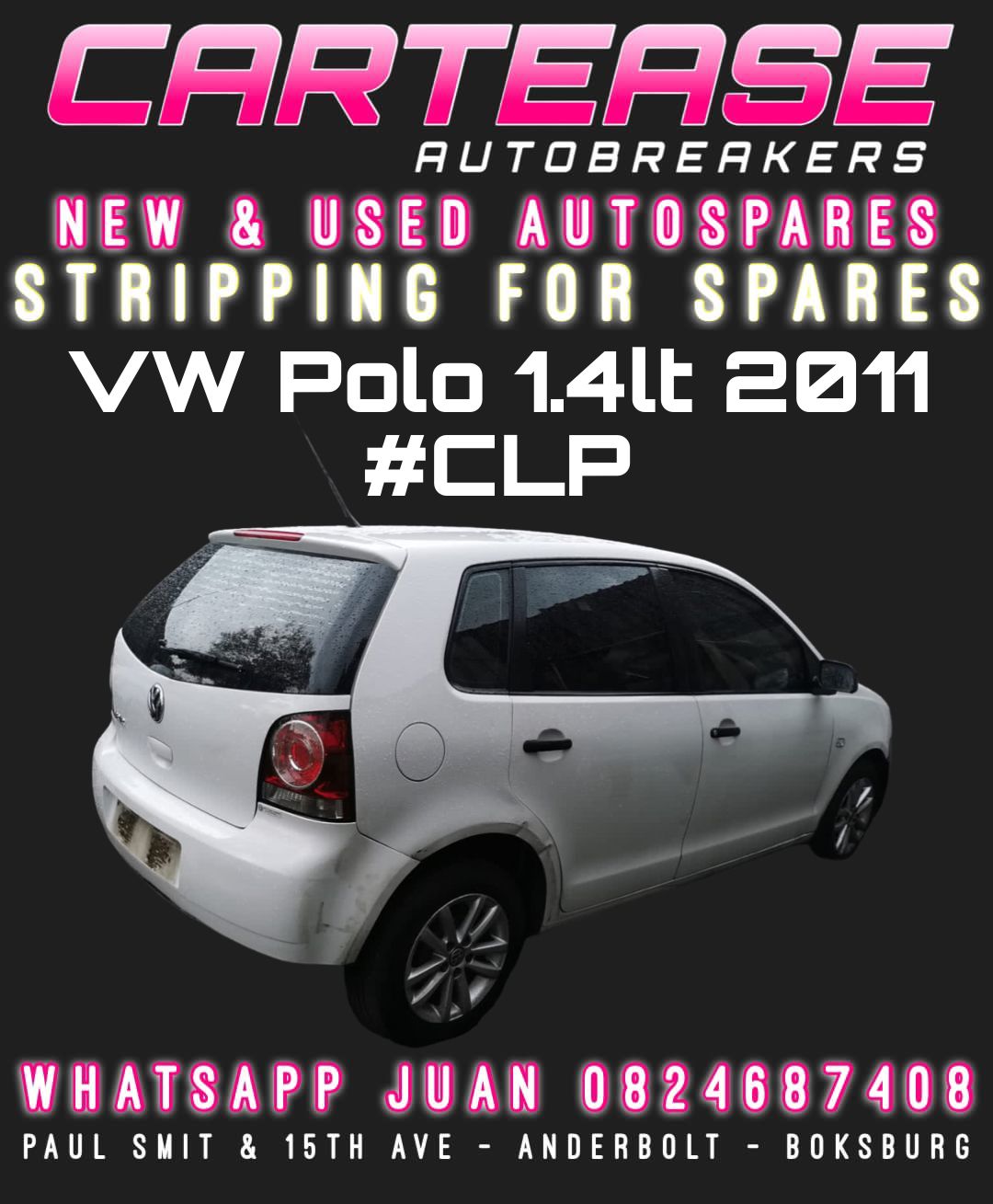 VW POLO 1.4LT 2011 #CLP STRIPPING FOR SPARES - Private Seller VW POLO 1.4LT 2011 #CLP STRIPPING FOR SPARES - Private Seller