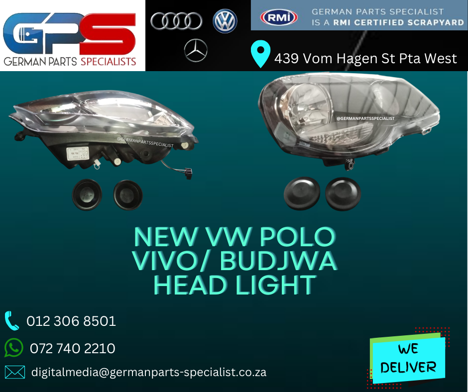 Vw Polo Vivo/ Budjwa Head Light for sale. - Private Seller Vw Polo Vivo/ Budjwa Head Light for sale. - Private Seller