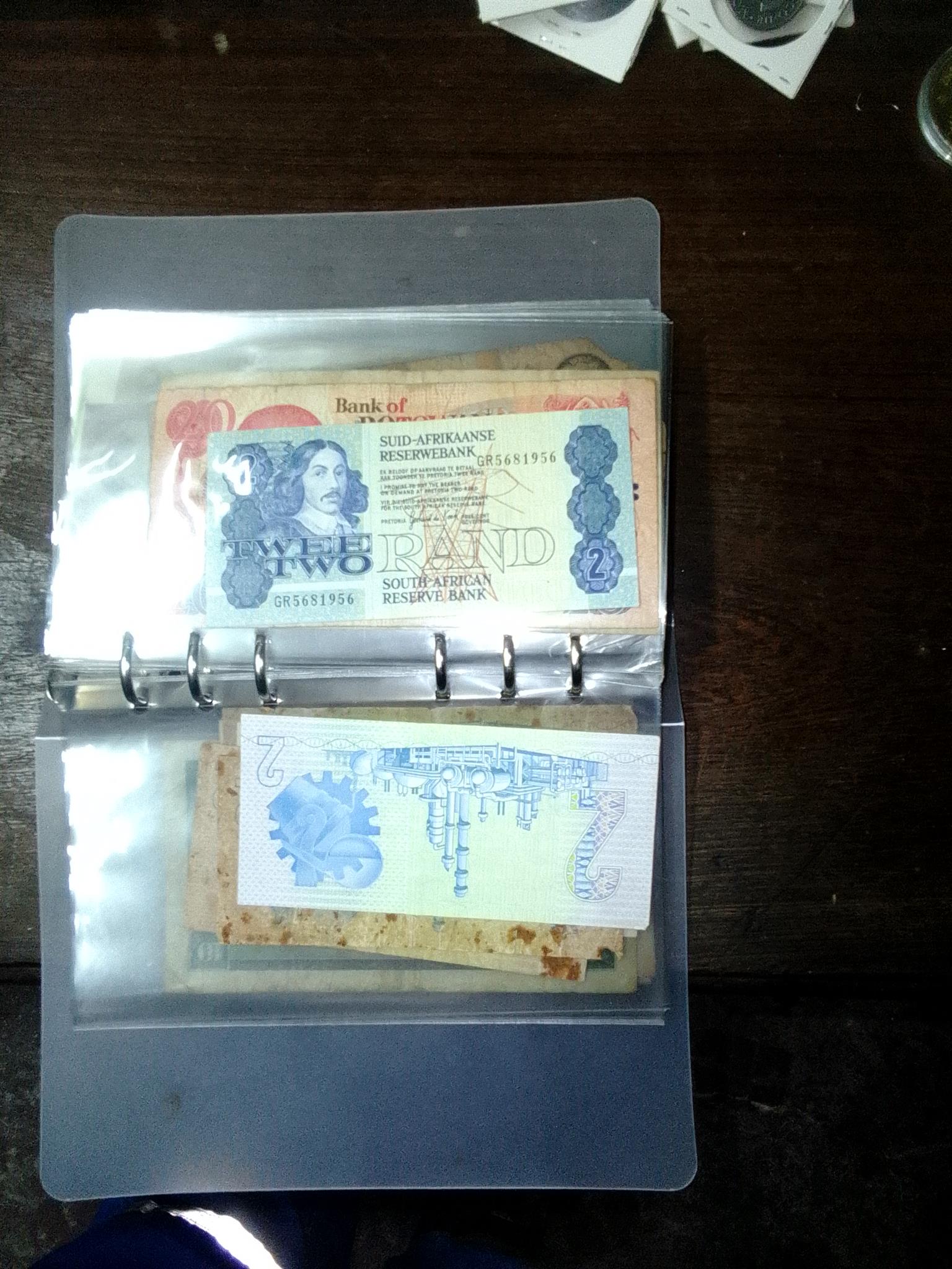 Old countries coins and Notes