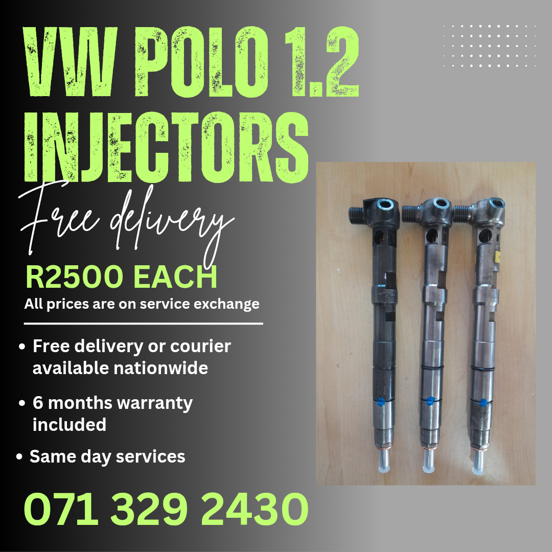 VW POLO 1.2 DIESEL INJECTORS FOR SALE WITH WARRANTY - Private Seller VW POLO 1.2 DIESEL INJECTORS FOR SALE WITH WARRANTY - Private Seller