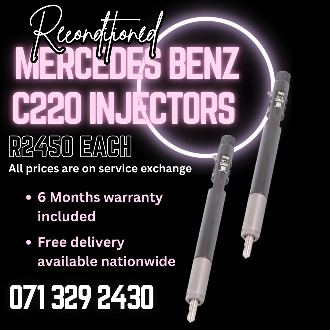 MERCEDES BENZ C220 INJECTORS FOR SALE WITH WARRANTY - Private Seller MERCEDES BENZ C220 INJECTORS FOR SALE WITH WARRANTY - Private Seller