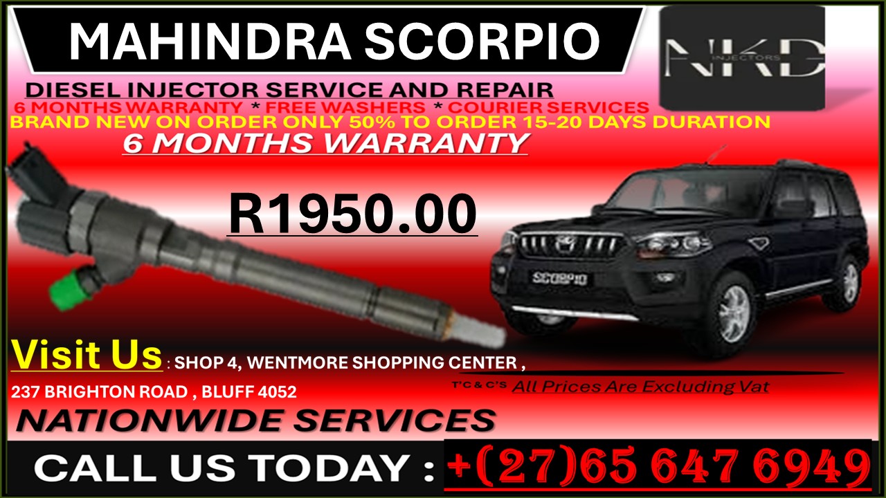MAHINDRA SCORPIO DIESEL INJECTORS - Private Seller MAHINDRA SCORPIO DIESEL INJECTORS - Private Seller