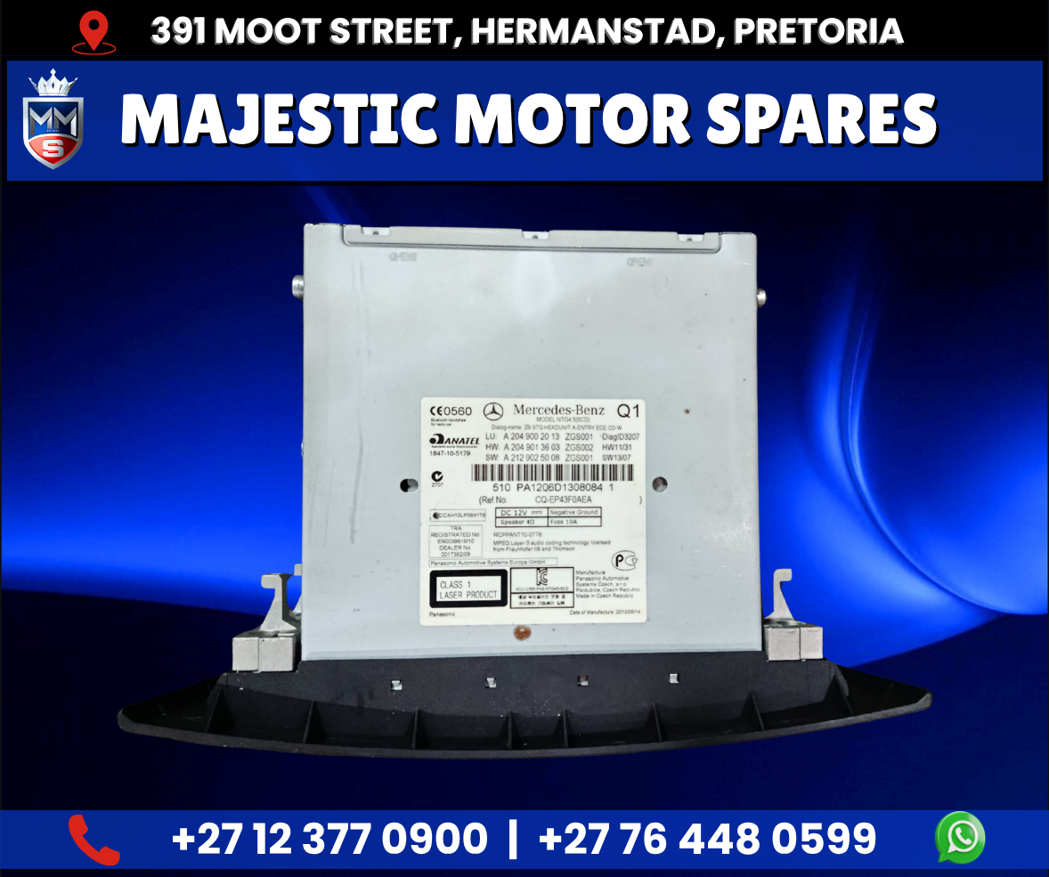 2013 Mercedes-Benz C200 CGI W204 Radio for Sale – Used - Private Seller