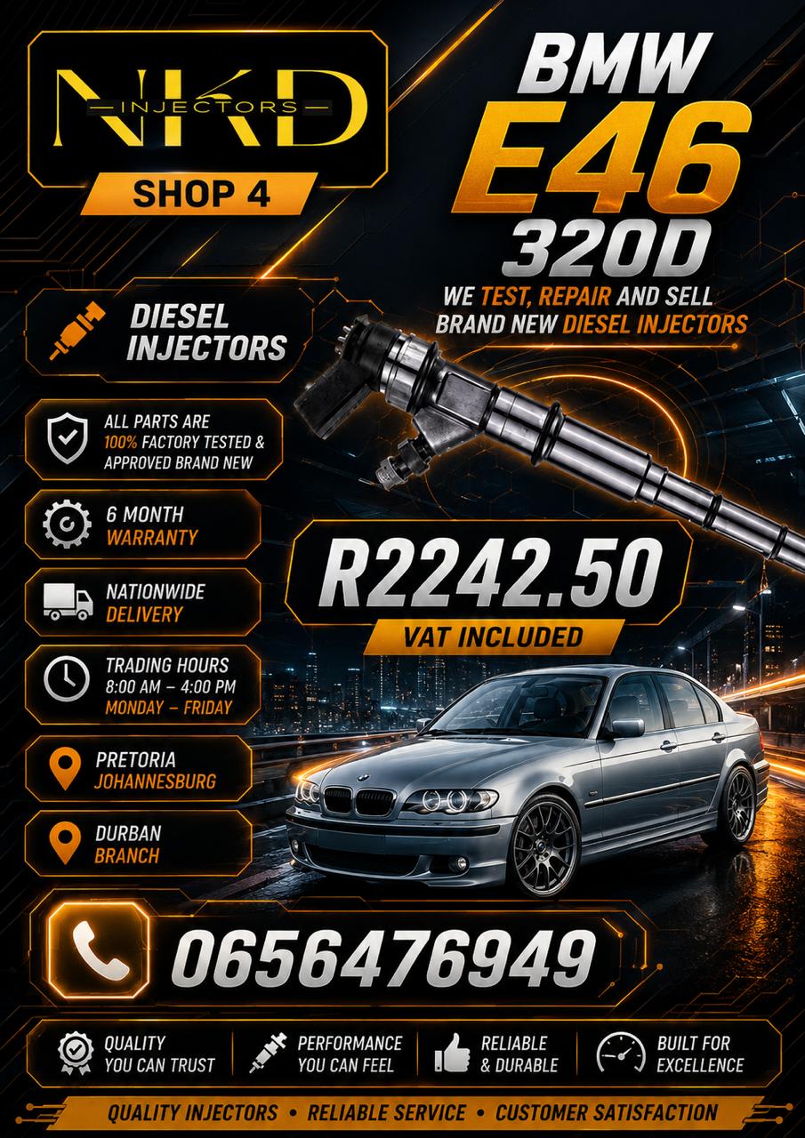 NKD_Recon_BMW_E46_320D_Diesel_Injectors - Private Seller NKD_Recon_BMW_E46_320D_Diesel_Injectors - Private Seller