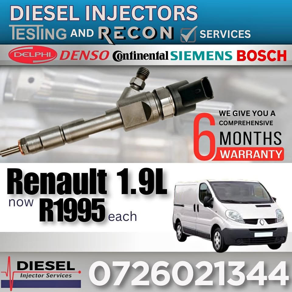 Renault 1.9L diesel injectors for sale - Private Seller