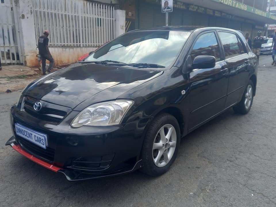2007 TOYOTA RUX 1.4 RX PETROL, MANUAL TRANSMISSION, BLACK COLOUR
