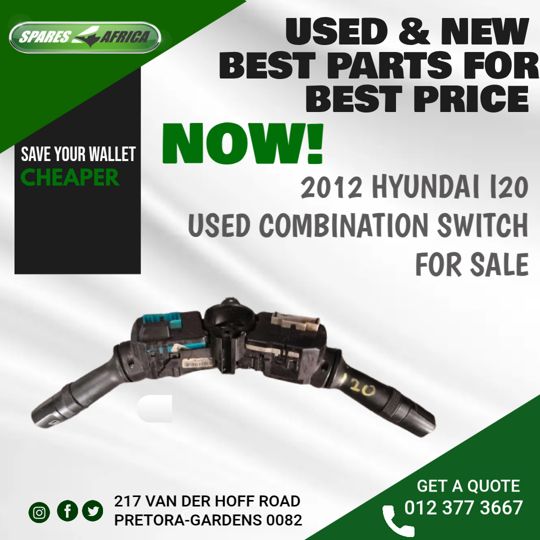 HYUNDAI i20 2012 USED COMBINATION SWITCH - Private Seller HYUNDAI i20 2012 USED COMBINATION SWITCH - Private Seller