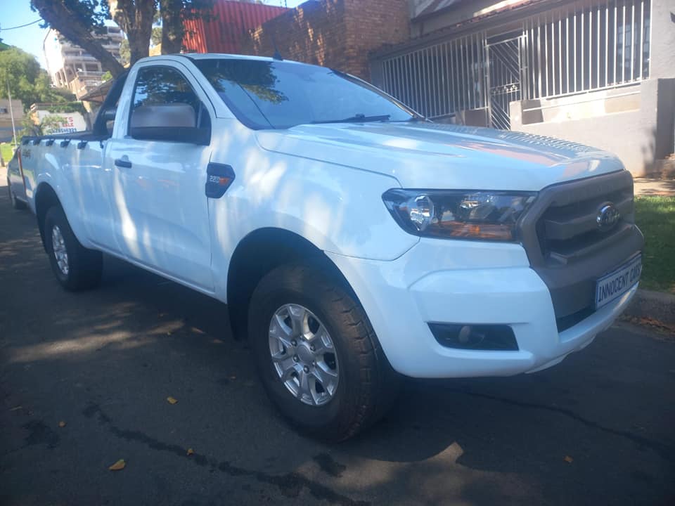 2017 FORD RANGER S-CAB 2.2 DIESEL, AUTOMATIC 4X4, WHITE COLOR