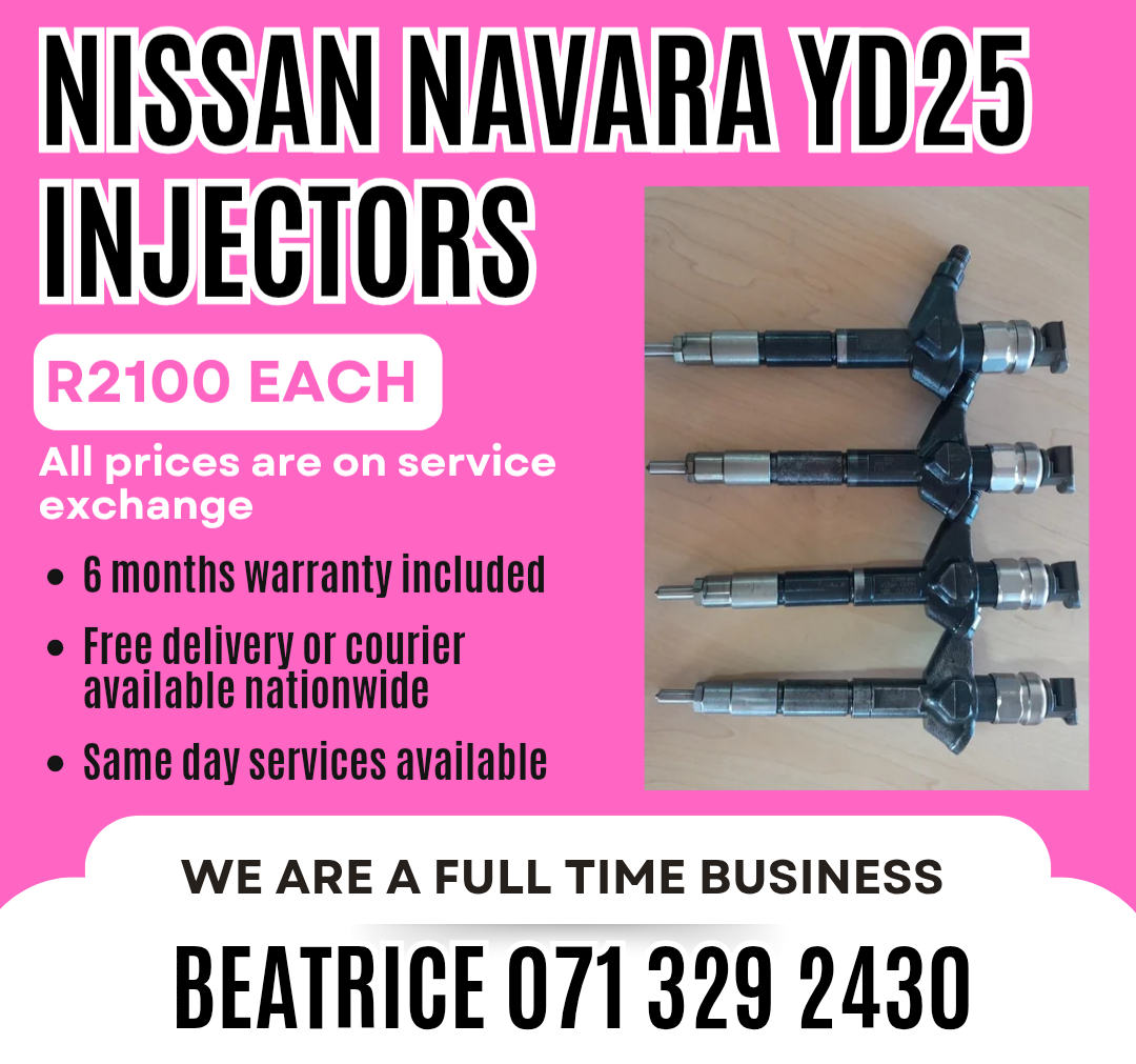 NISSAN NAVARA YD25 INJECTORS FOR SALE WITH WARRANTY - Private Seller NISSAN NAVARA YD25 INJECTORS FOR SALE WITH WARRANTY - Private Seller