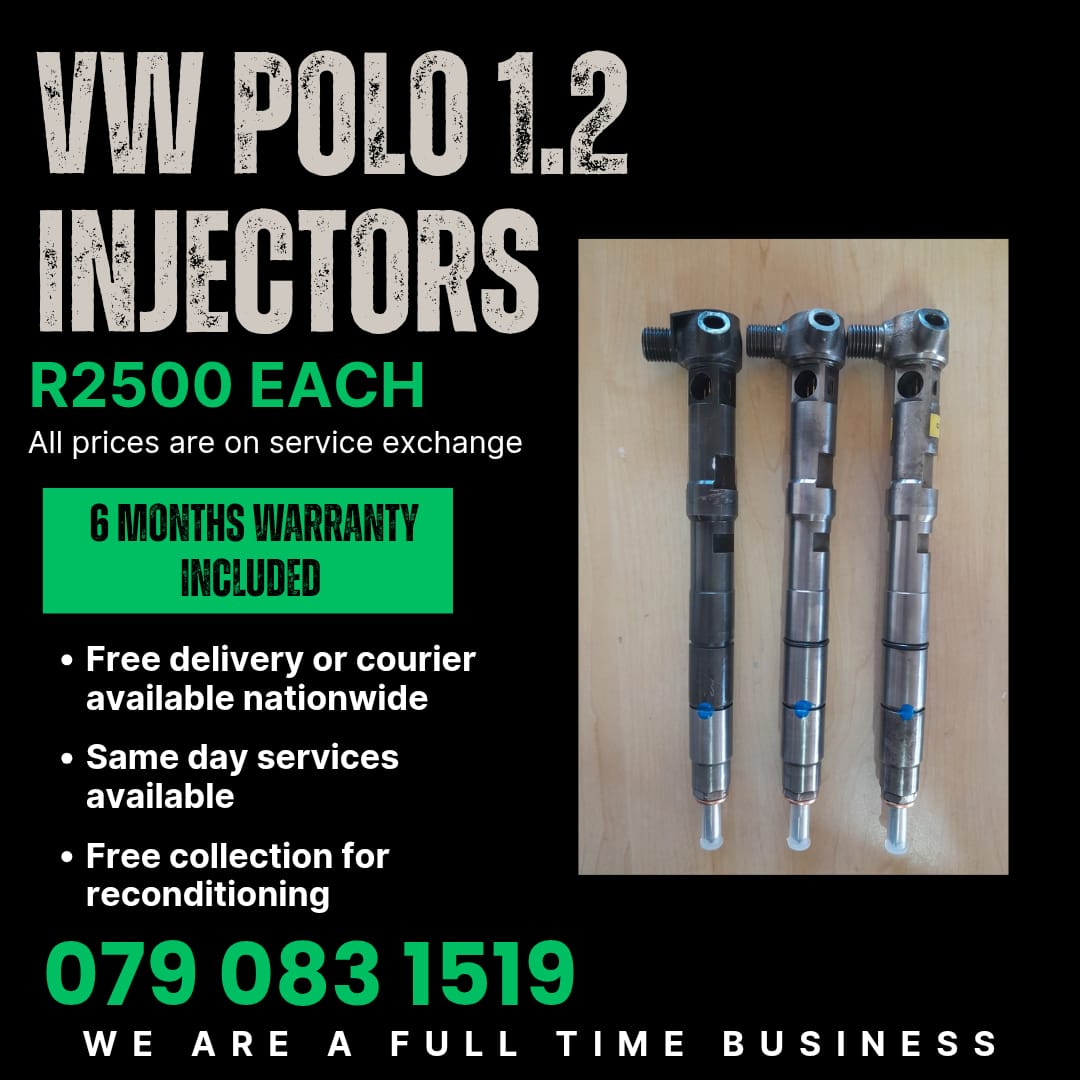 VW POLO 1.2 INJECTORS FOR SALE WITH WARRANTY - Private Seller VW POLO 1.2 INJECTORS FOR SALE WITH WARRANTY - Private Seller