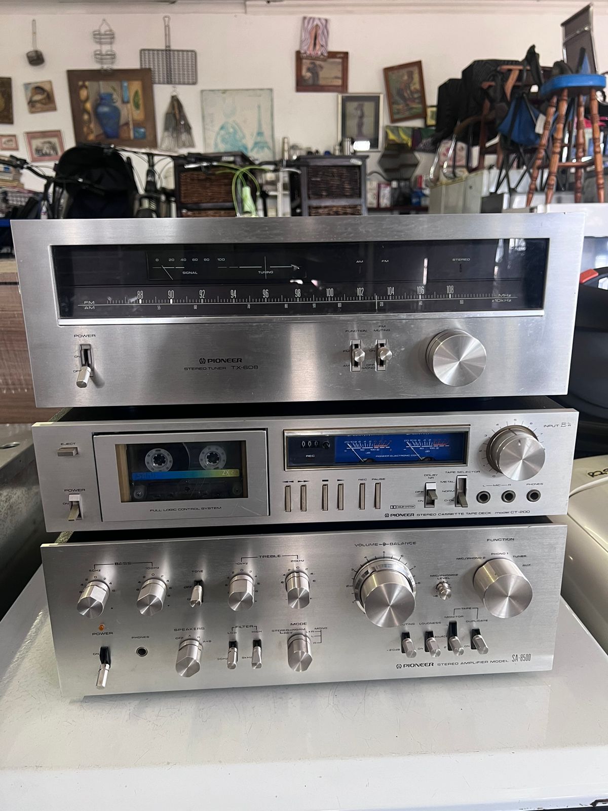 Vintage Pioneer Stereo Amplifier SA-8500