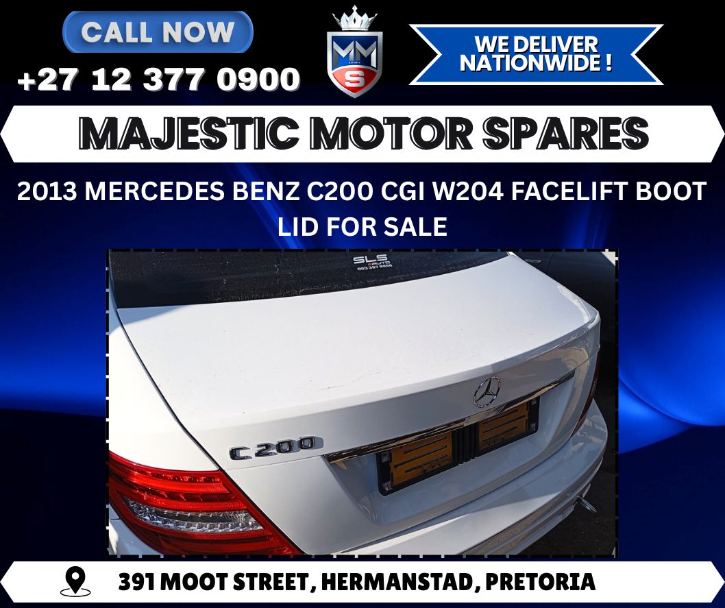 For Sale: Used Boot Lid from 2013 Mercedes Benz C200 CGI W204 Facelift - Private Seller For Sale: Used Boot Lid from 2013 Mercedes Benz C200 CGI W204 Facelift - Private Seller