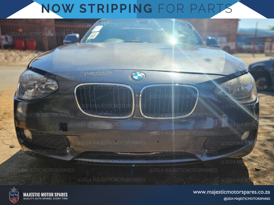 2011 BMW 118i F20 Stripping for Spares - Quality Used Auto Parts Available - Private Seller 2011 BMW 118i F20 Stripping for Spares - Quality Used Auto Parts Available - Private Seller
