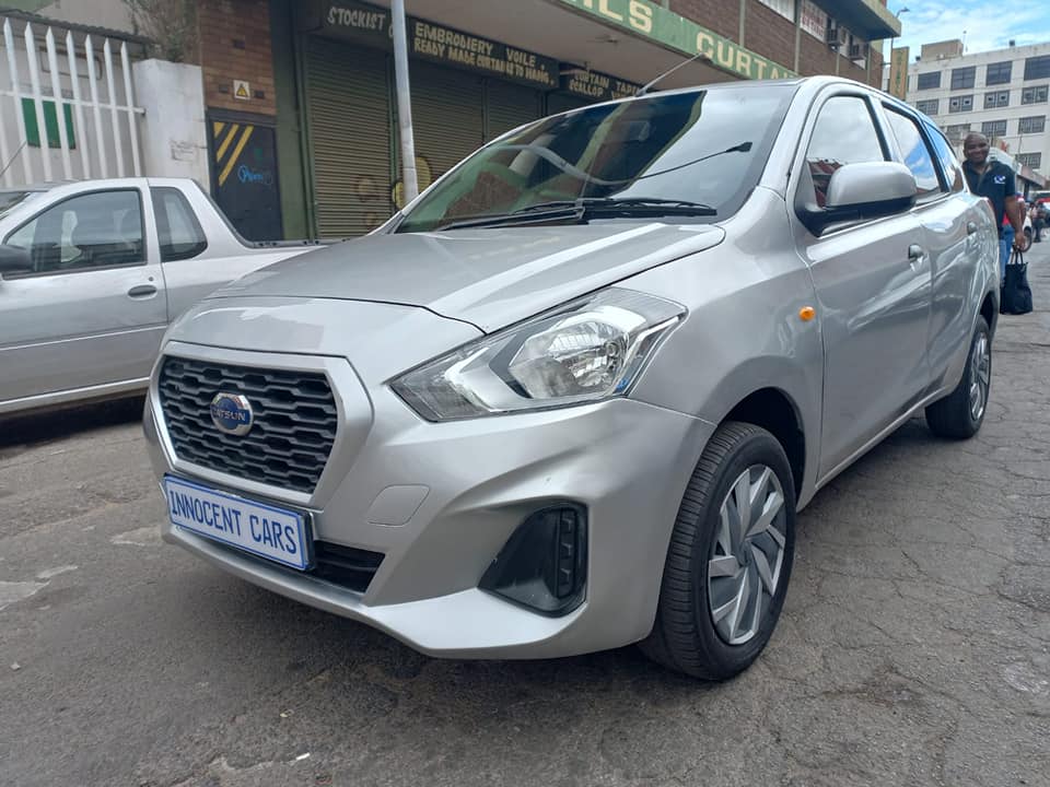 2021 DATSUN GO+2 PETROL, MANUAL TRANSMISSION, SILVER COLOUR, MILEAGE 35000KM,