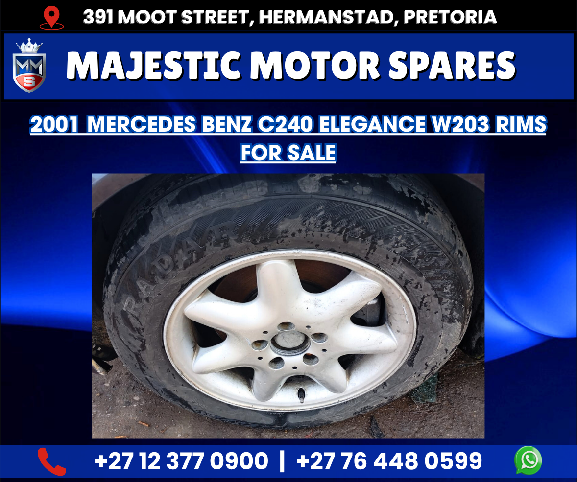 2001 Mercedes-Benz C240 Elegance W203 Rims – Used for Sale - Private Seller 2001 Mercedes-Benz C240 Elegance W203 Rims – Used for Sale - Private Seller