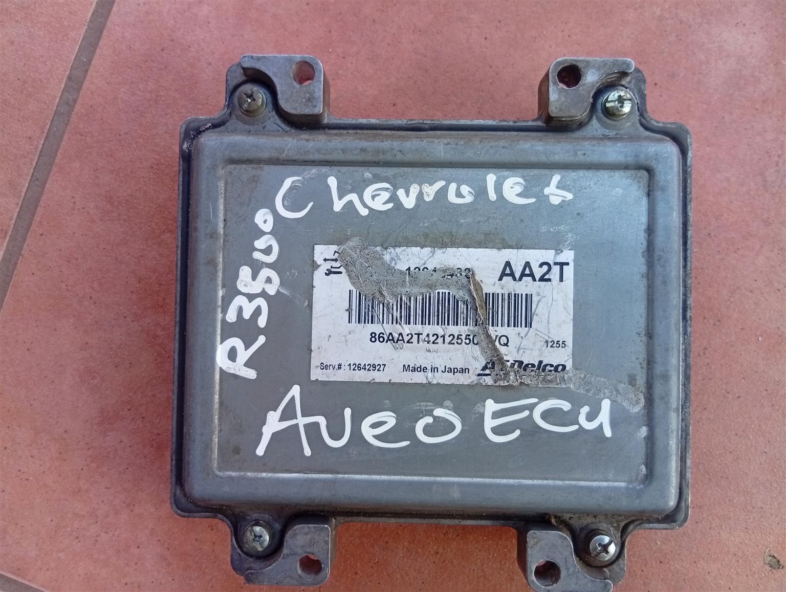 ECU ENGINE CONTROLLER computer box CHEVROLET AVEO ACDELCO 12645482 AA2T, 126429 - Private Seller ECU ENGINE CONTROLLER computer box CHEVROLET AVEO ACDELCO 12645482 AA2T, 126429 - Private Seller