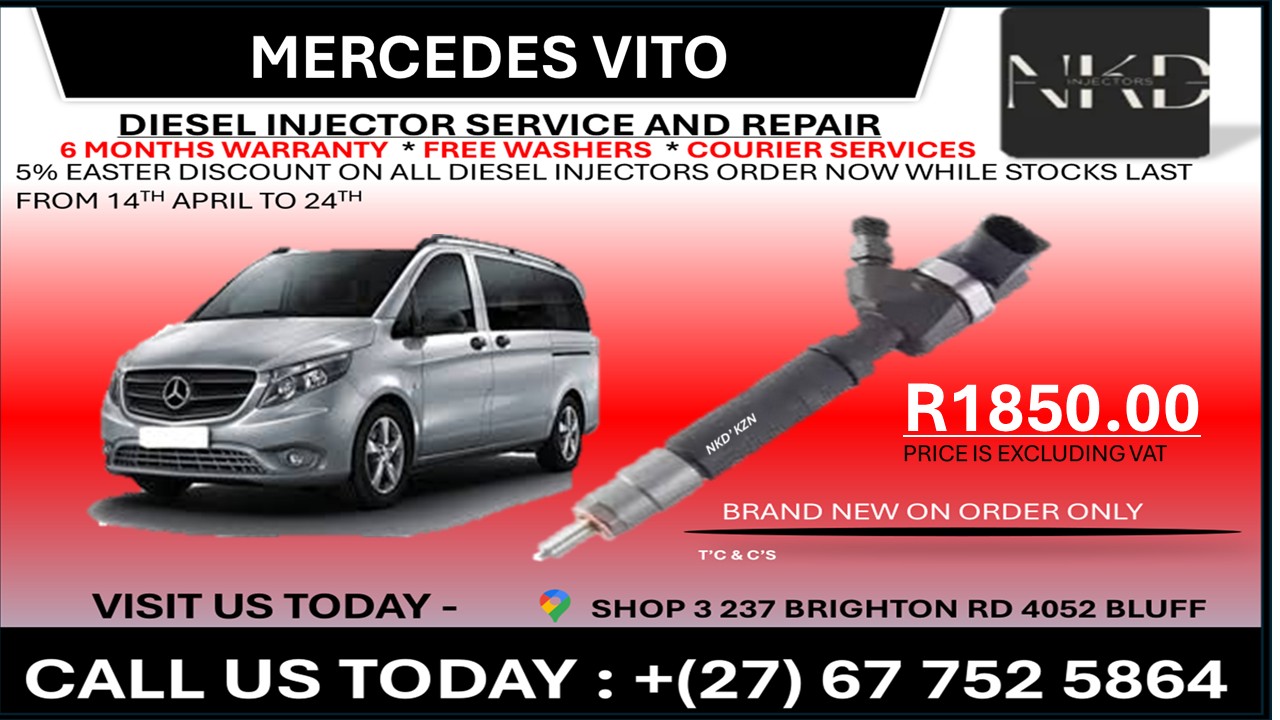 Mercedes Vito Diesel Injectors on recondition - Private Seller Mercedes Vito Diesel Injectors on recondition - Private Seller
