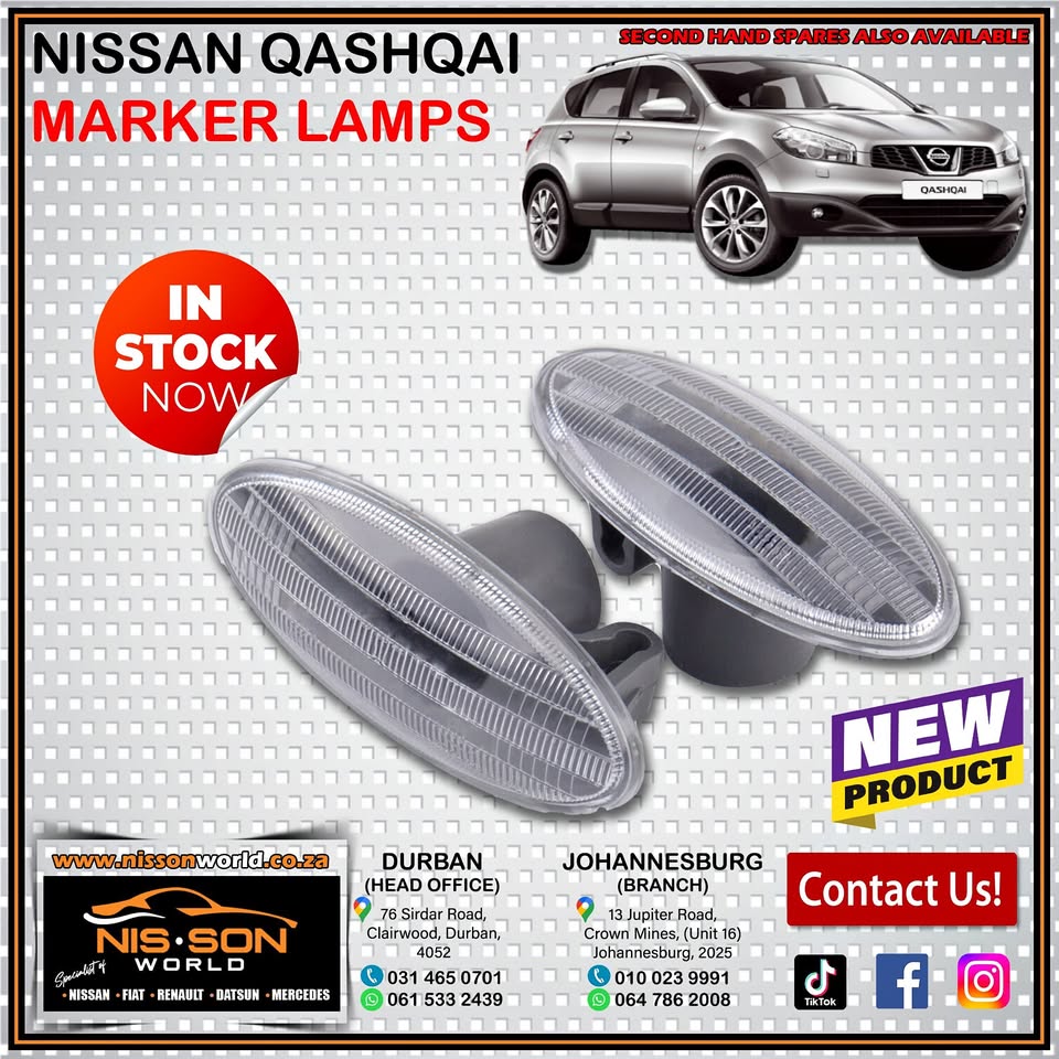 NISSAN QASHQAI MARKER LAMPS - Private Seller NISSAN QASHQAI MARKER LAMPS - Private Seller