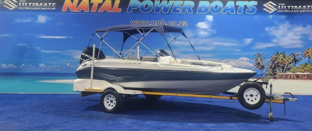 RAVEN EXCALDO 17 FT ON TRAILER 115 HP MERCURY OPTIMAX 2012 MODEL