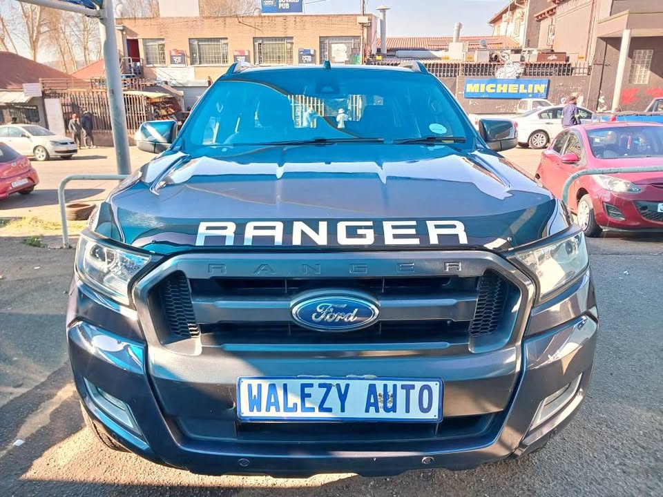 2017 FORD RANGER 3.2 WILDTRAK D/C Transmission: Automatic  Mileage:  Fueltype: Diesel Grey